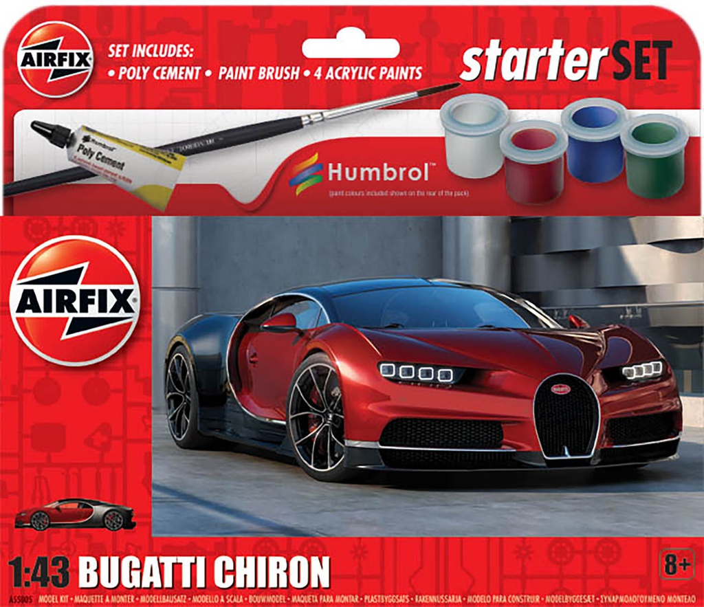[ AIRA55005 ] Airfix Bugatti Chiron 1/43