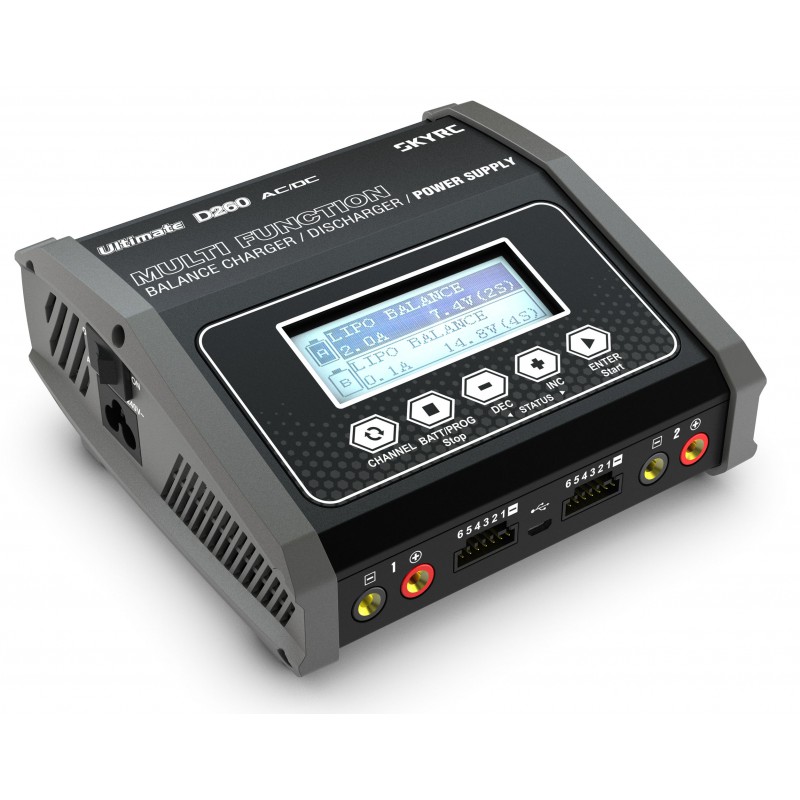 [ SKY100157 ] SkyRC Ultimate Duo 260W lader (2 x 130W)