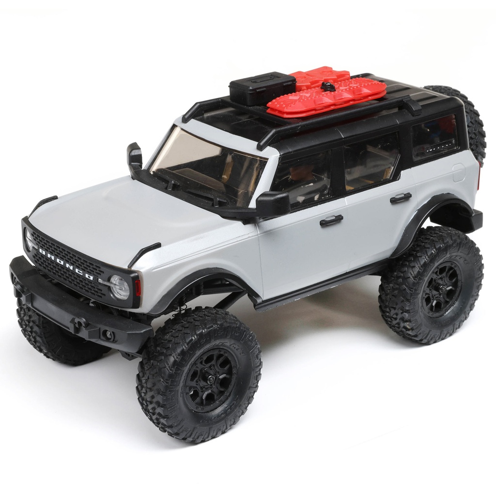 [ AXI00006T2 ] 1/24 SCX24 2021 Ford Bronco 4WD Truck RTR Grey
