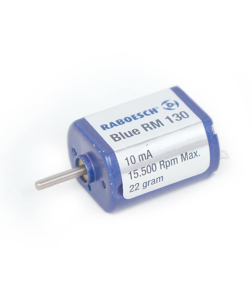 [ RA109-13 ] Raboesch Electric Brushed Motor Blue RM 130