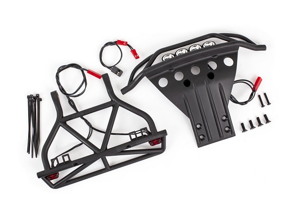 [ TRX-5894 ] Traxxas  LED light set, complete (includes front and rear bumpers with LED light bar, rear LED harness, & BEC Y-harness) (fits 2WD Slash®)