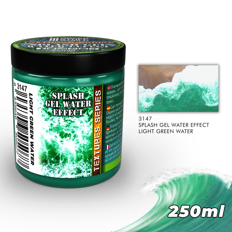 [ GSW3147 ] Green Stuff World Splash Gel Water Effect Light Green 250ml