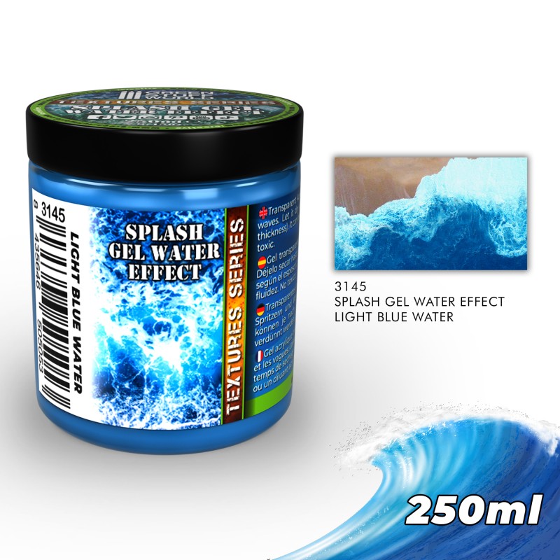 [ GSW3145 ] Green Stuff World Splash Gel Water Effect Light Blue 250ml
