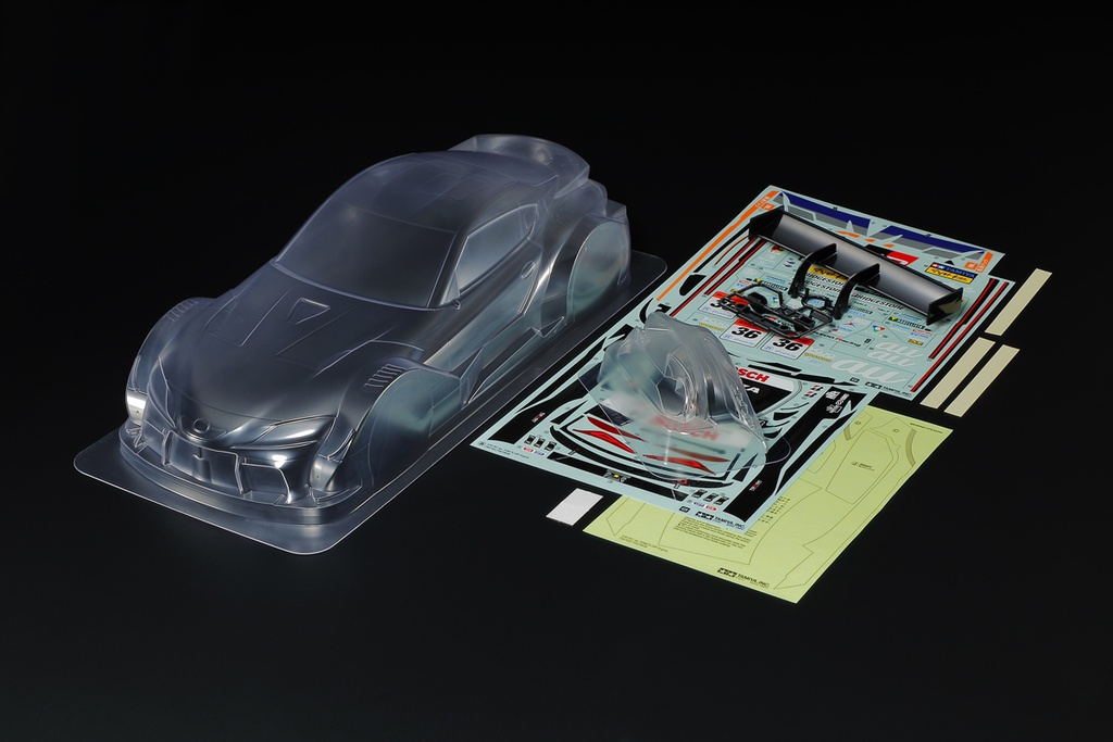 [ T51678 ] Tamiya auTom's GR Supra Body Parts Set 1/10 (transparant)