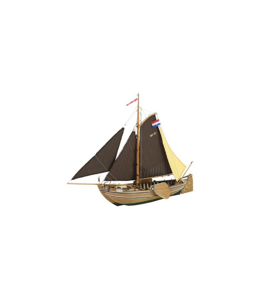 [ AL22125 ] Artesania Latina Botter Zuiderzee fishing boat 1/35