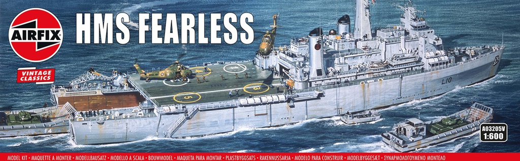 [ AIRA03205 ] Airfix HMS Fearless 1/600