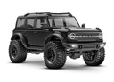 [ TRX-97074-1BLK ] Traxxas TRX-4M 1/18 Scale and Trail Crawler Ford Bronco 4WD Electric Truck - Black - TRX97074-1BLK