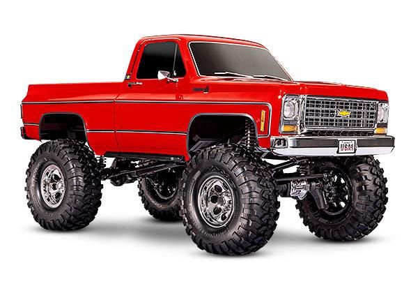 [ TRX-92056-4RED ] Traxxas TRX-4 Chevrolet K10 Cheyenne High Trail Edition - Red - TRX92056-4RED
