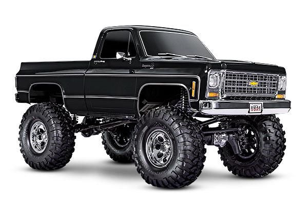 [ TRX-92056-4BLK ] Traxxas TRX-4 Chevrolet K10 Cheyenne High Trail Edition - Black - TRX92056-4blk