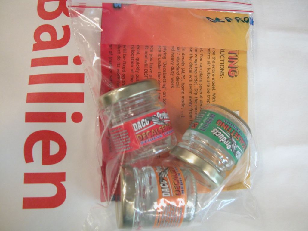 [ DCPRO1A ]  Daco Decalsetting " 3 bottle set "