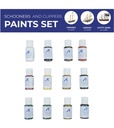 [ AL277PACK21 ] Artesania latina paint set schooners (o.a.Virginia/harvey/cutty sark))