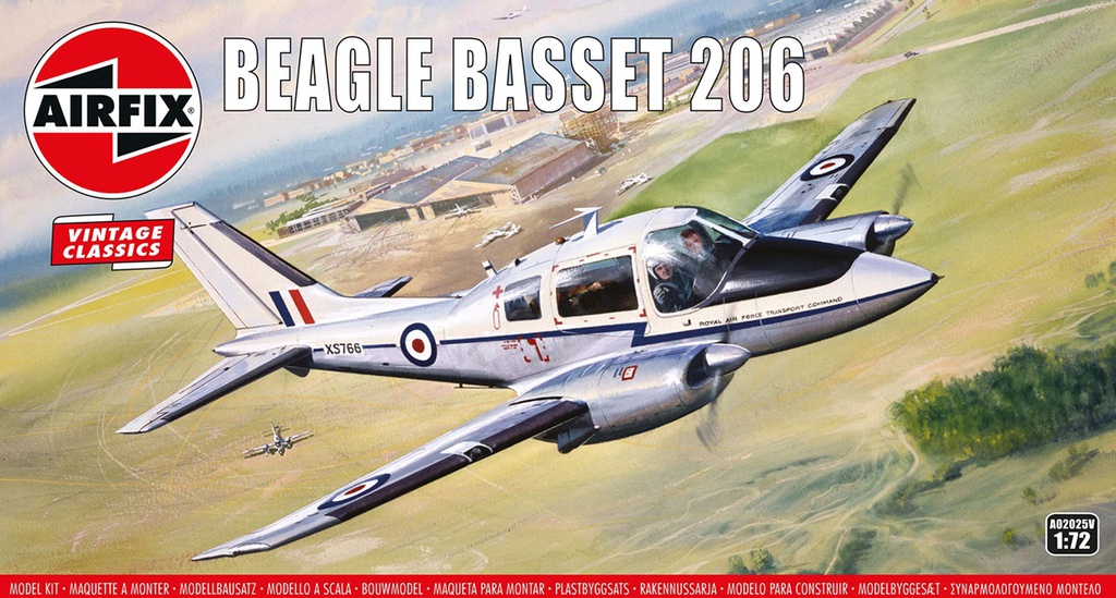 [ AIRA02025V ] Airfix BEAGLE BASSET 206  1/72