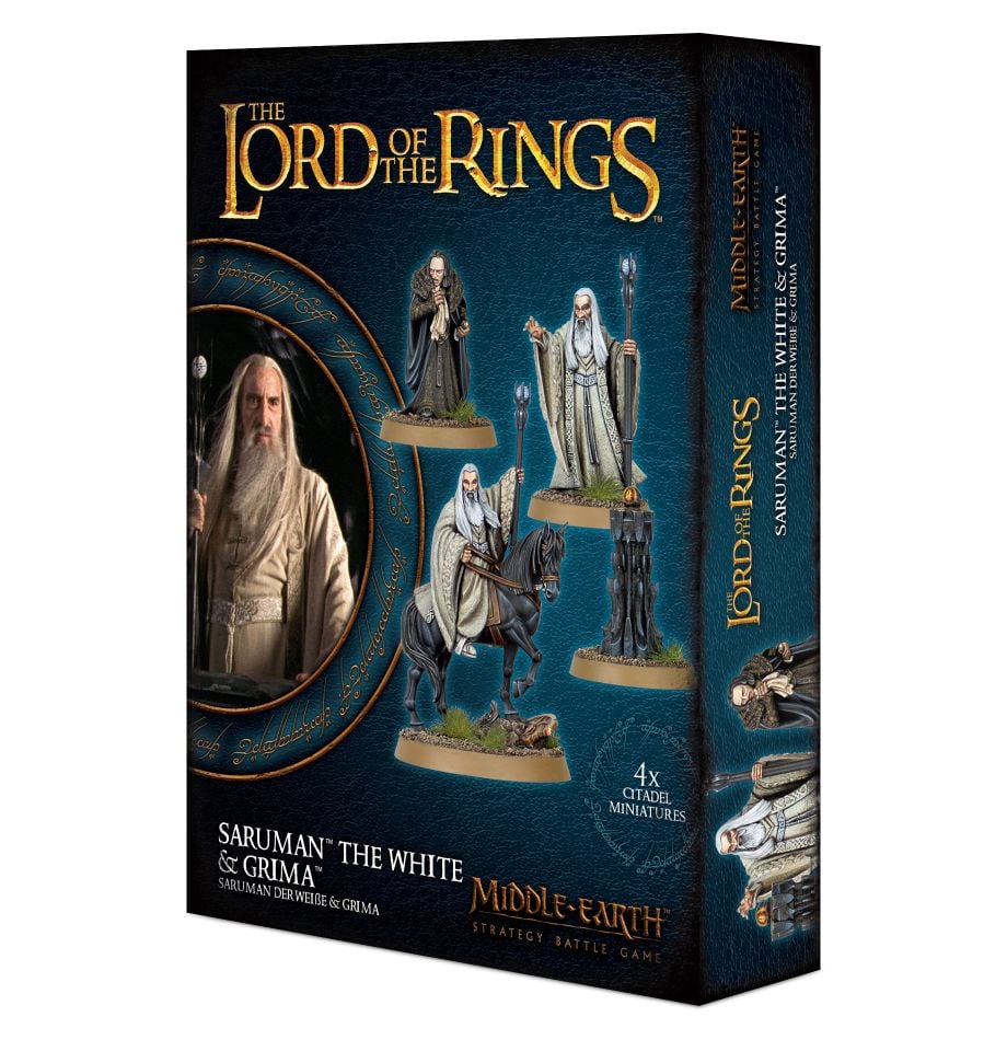 [ GW30-49 ] SARUMAN THE WHITE & GRIMA ( Lord of the Rings )