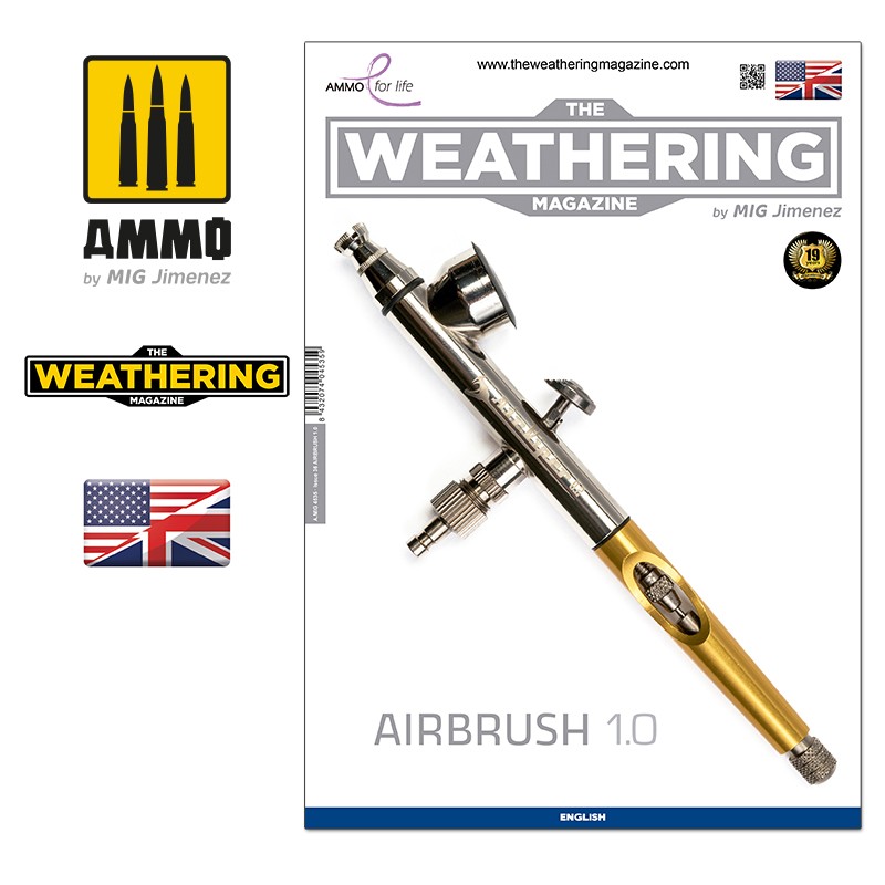 [ MIG4535-M ] MIG The Weathering Magazine Airbrush 1.0