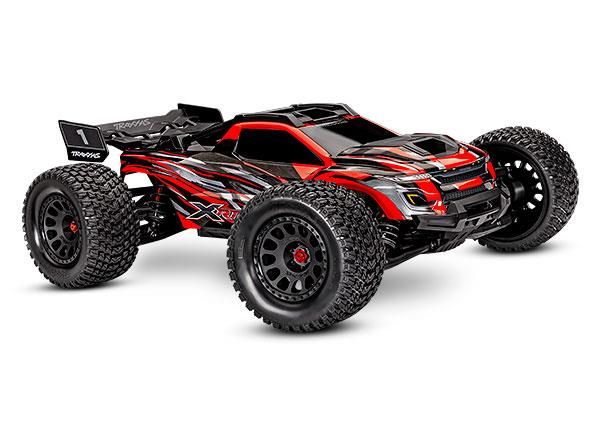 [ TRX-78086-4RED ] Traxxas XRT 4WD VXL-8S Race Truck TQi TSM (no battery/charger), Red  - TRX78086-4RED 