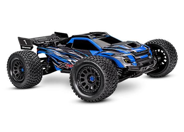 [ TRX-78086-4Blue ] Traxxas XRT 4WD VXL-8S Race Truck TQi TSM (no battery/charger), BLue  - TRX78086-4BLUE