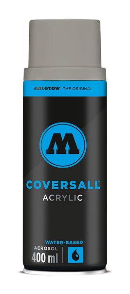[ MOL358101 ] Molotow covers all water middle grey neutral 400ml spray