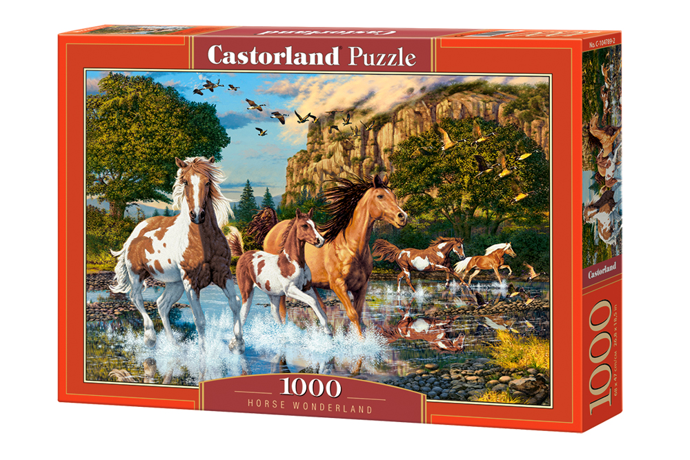 [ CASTOR104789 ] Castorland puzzle Horse wonderland (1000 stukjes)