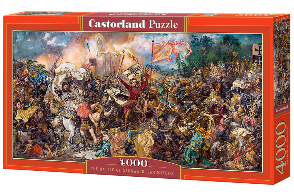 [ CASTOR400331 ] Castorland puzzle The battle of grunwald (4000 stukjes)