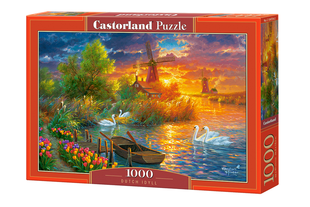 [ CASTOR104734 ] Castorland puzzle Dutch idyll (1000 stukjes)