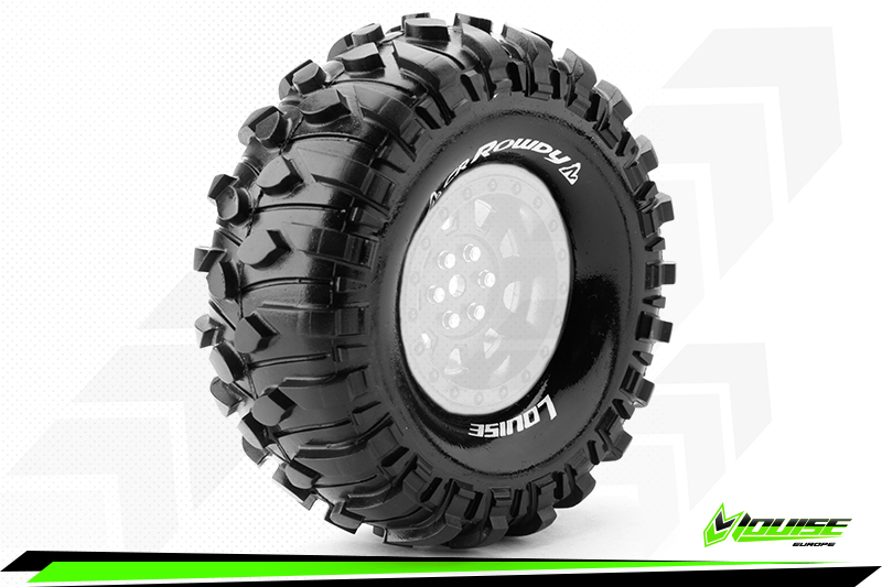 [ PROLR-T3233VI ] Louise RC - CR-ROWDY - 1/10 Crawler Banden Super Soft - 1.9