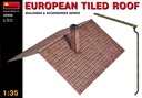 [ MINIART35555 ] Miniart European Tiled Roof 1/35