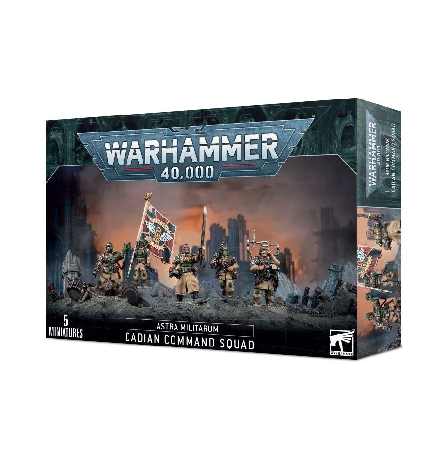 [ GW47-09 ] Astra Militarum: CADIAN COMMAND SQUAD