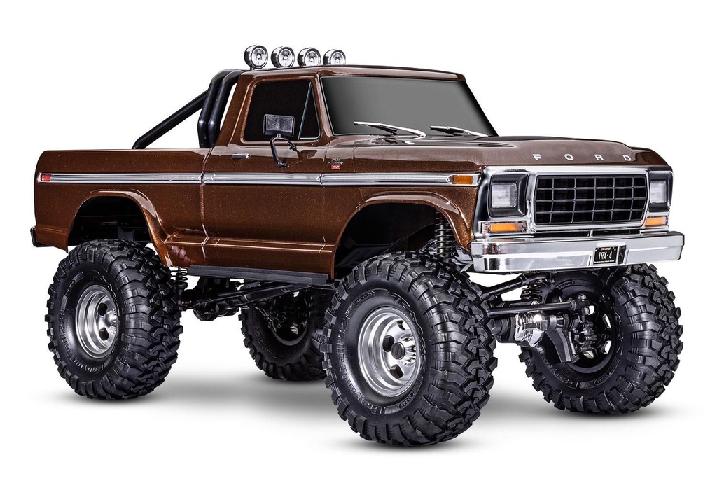 [ TRX-92046-4BRWN ] Traxxas TRX-4 Ford F-150 Truck 1979 High Trail Edition - Brown - TRX92046-4BRWN