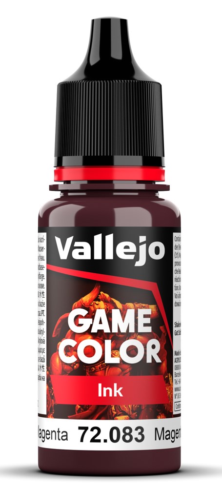 [ VAL72083 ] Vallejo game color Ink Magenta 18ml