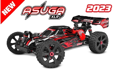 [ PROC-00288-R ] Team Corally ASUGA XLR 6S - RTR - Red - Brushless Power 6S - No Battery - No Charger