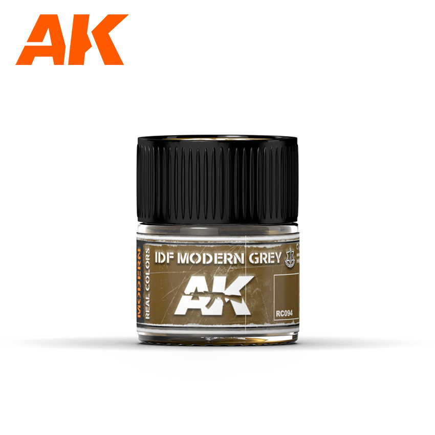 [ AKRC094 ] Ak-interactive Real Colors IDF Sinai Grey since 1990  10ml