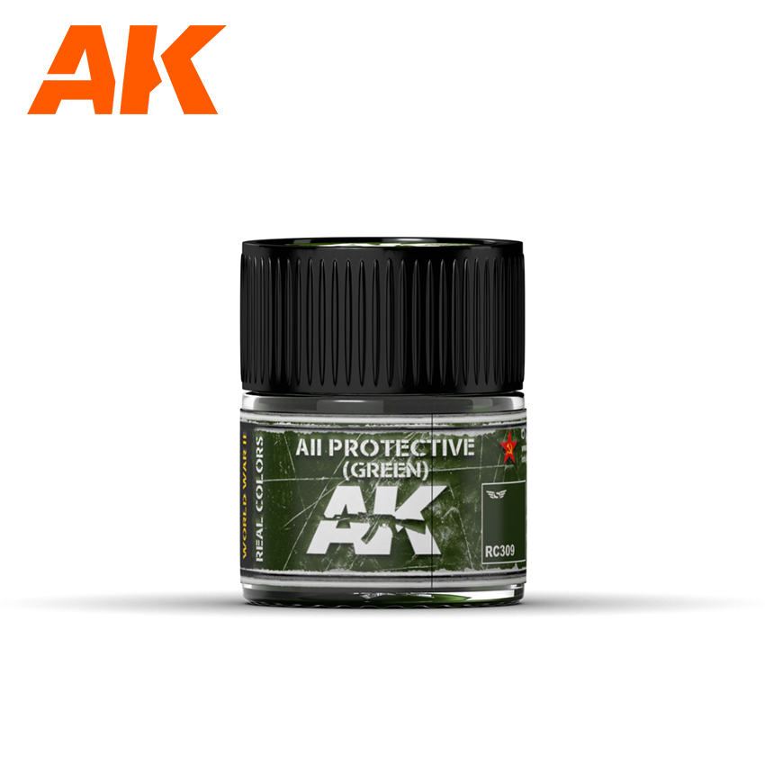 [ AKRC309 ] Ak-interactive Real Colors AII Green 10ml