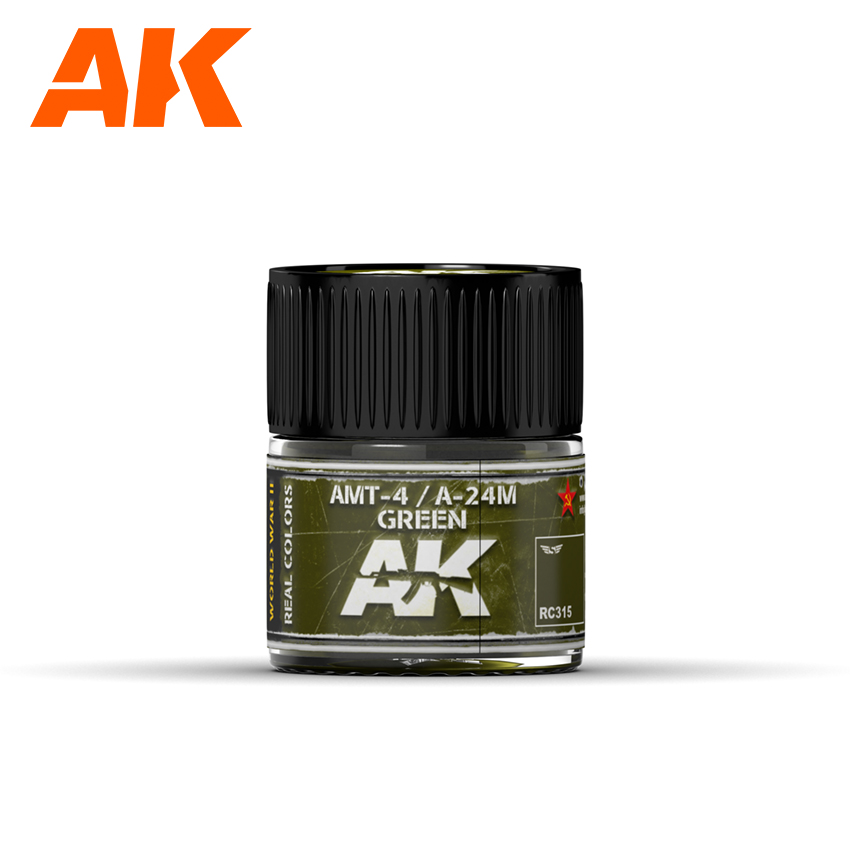 [ AKRC315 ] Ak-interactive Real Colors AMT-4 / A-24M Green 10ml