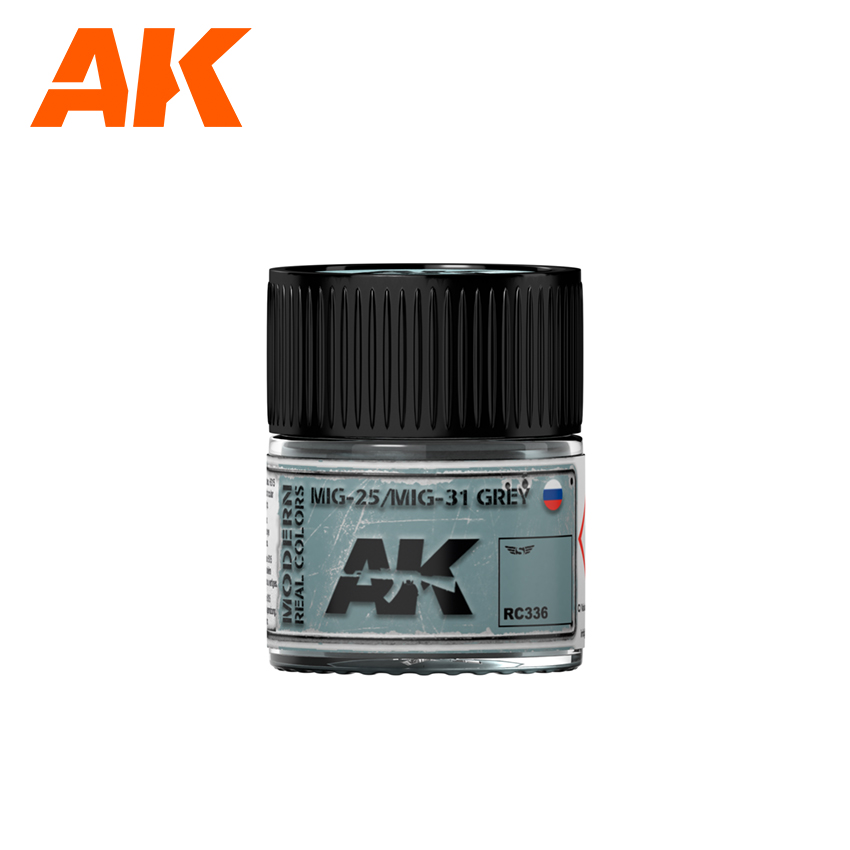 [ AKRC336 ] Ak-interactive Real Colors MIG-25/MIG-31 Grey 10ml