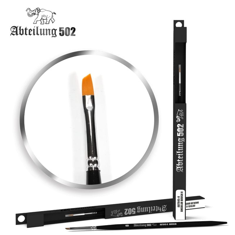 [ AKABT845-8 ] Ak-interactive Abteilung 502 Angular brush 8