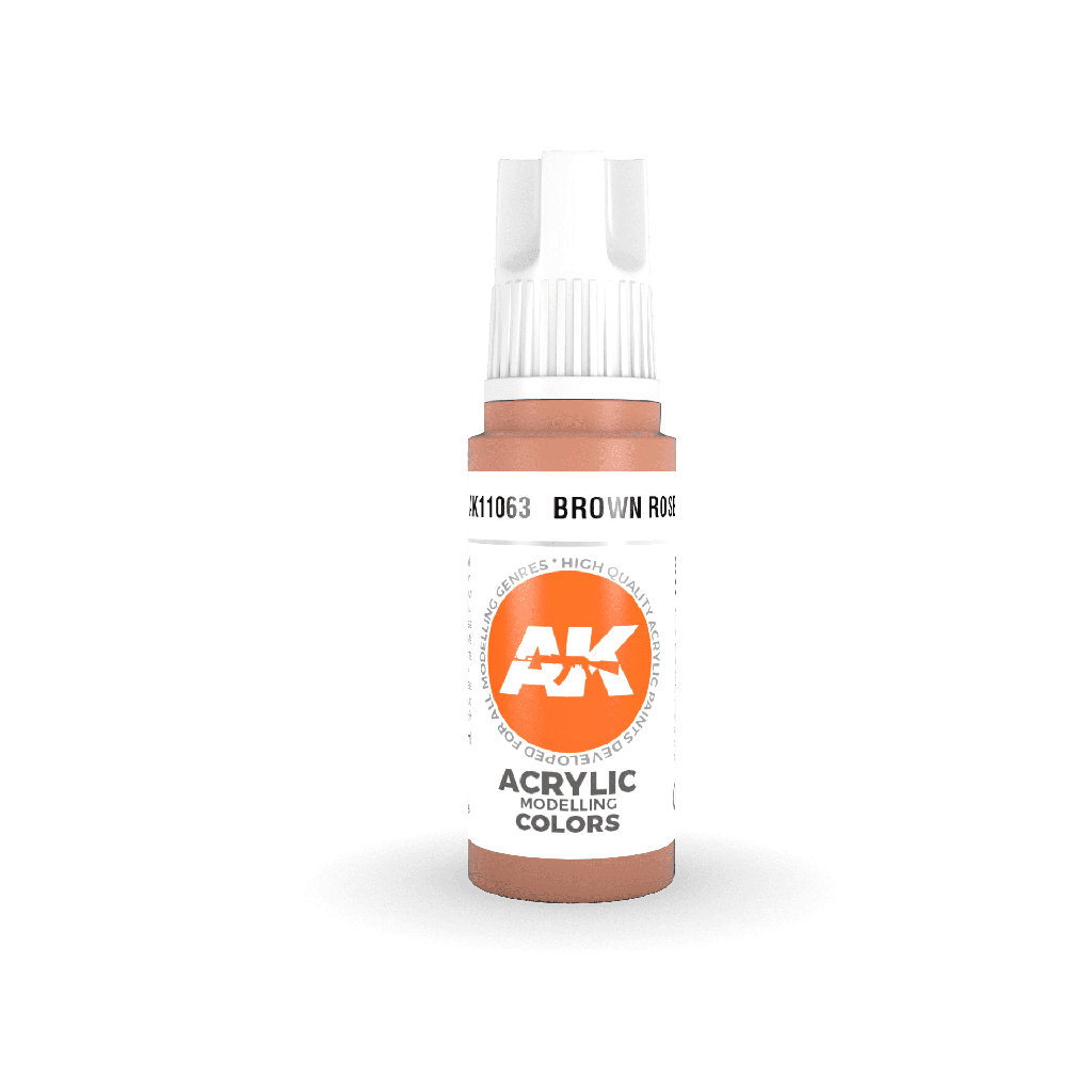 [ AK11063 ] Ak-interactive Acrylics 3GEN Brown Rose 17ml