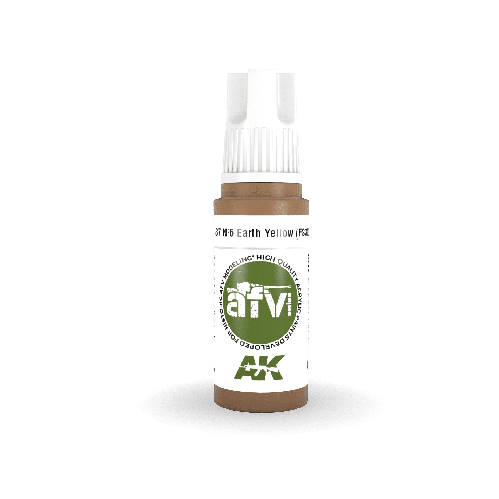 [ AK11337 ] Ak-interactive Acrylics 3GEN Nº6 Earth Yellow (FS30257)