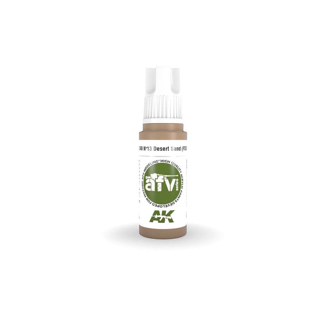 [ AK11340 ] Ak-interactive Acrylics 3GEN Nº13 Desert Sand (FS30279)