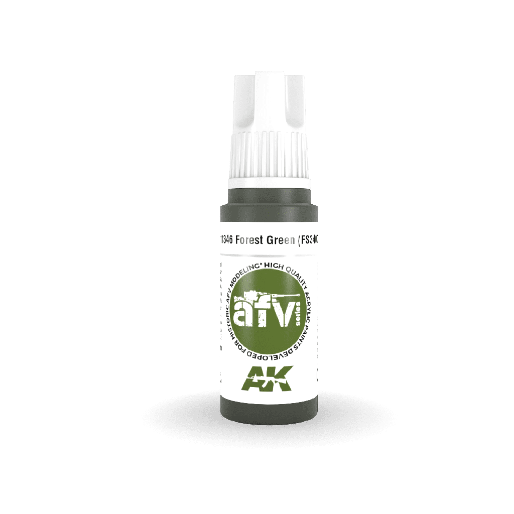 [ AK11346 ] Ak-interactive Acrylics 3GEN Forest Green (FS34079) 18ml