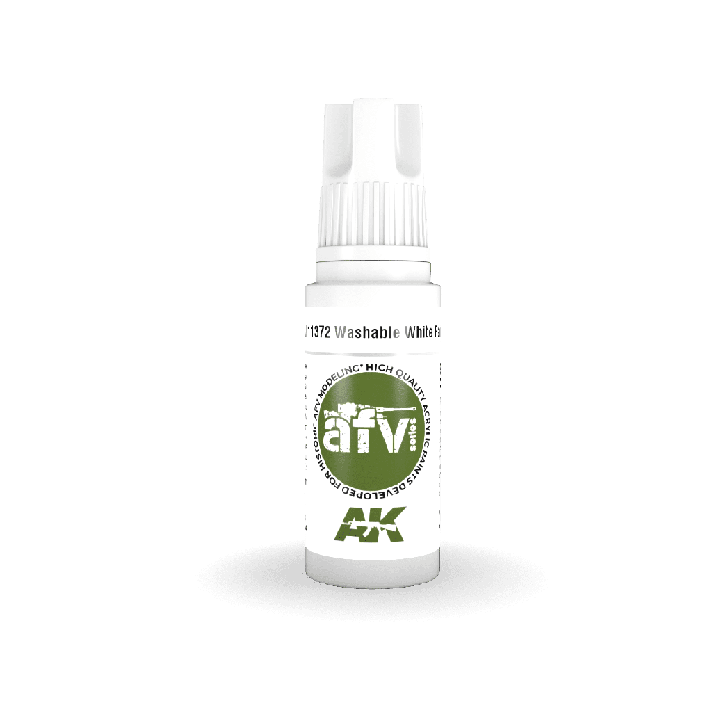 [ AK11372 ] Ak-interactive Acrylics 3GEN Washable White Paint