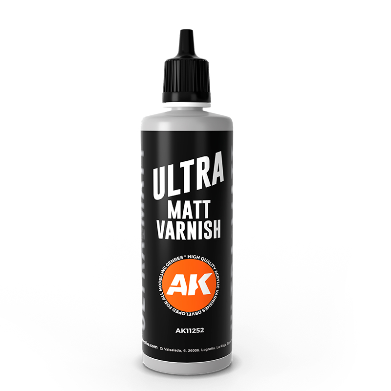 [ AK11252 ] Ak-interactive Acrylics 3GEN ULTRA MATT VARNISH 100 ml