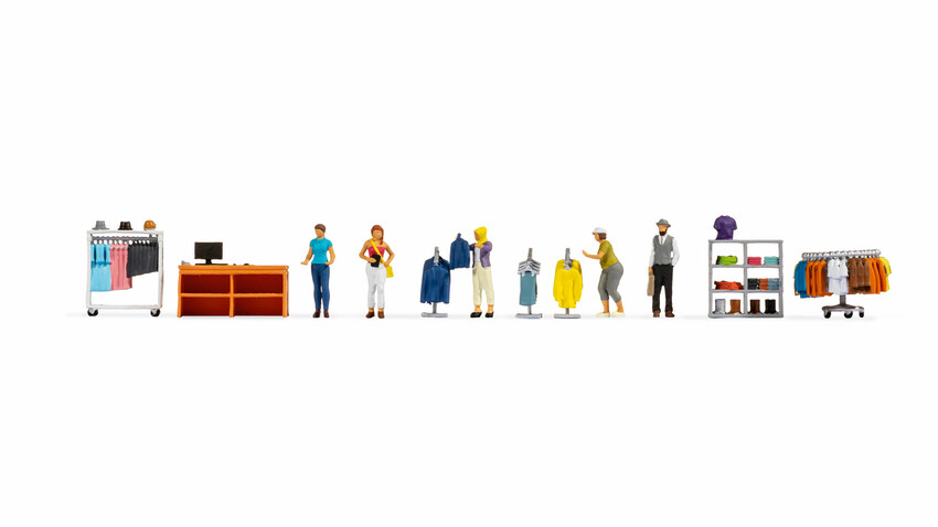 [ NO16241 ] Figuren Set " Modehuis "