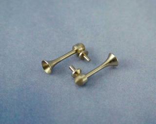 [ KR63106 ] Krick klaxon métallique 4 x 11 mm - (2 pièces)