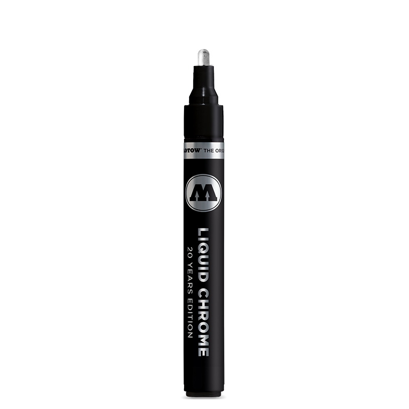 [ MOL703106 ] Molotow liquid chrome pump marker calligraphy 3mm verfstift