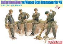 [ DRA6373 ] FALLSCHIRMJ?GER 8cm MOR.TEAM