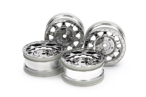 [ T51715 ] Tamiya BBX plated wheels (26mm width offset +2mm)  4pcs