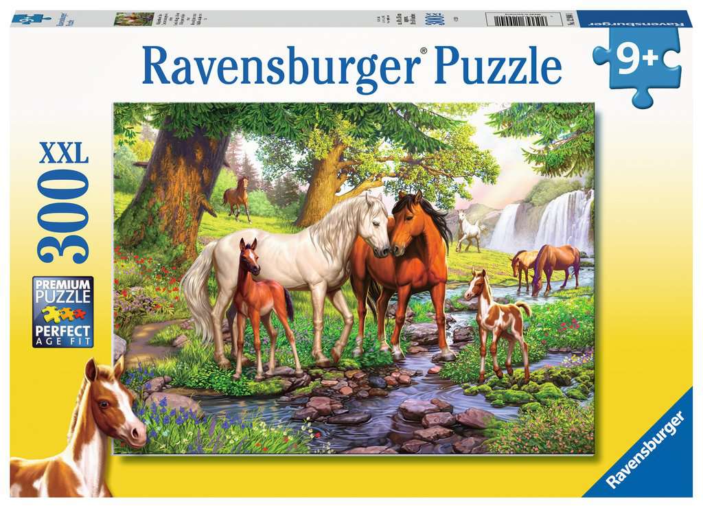 [ RAV129041 ] Ravensburger Wilde Paarden bij de rivier (300stukjes)