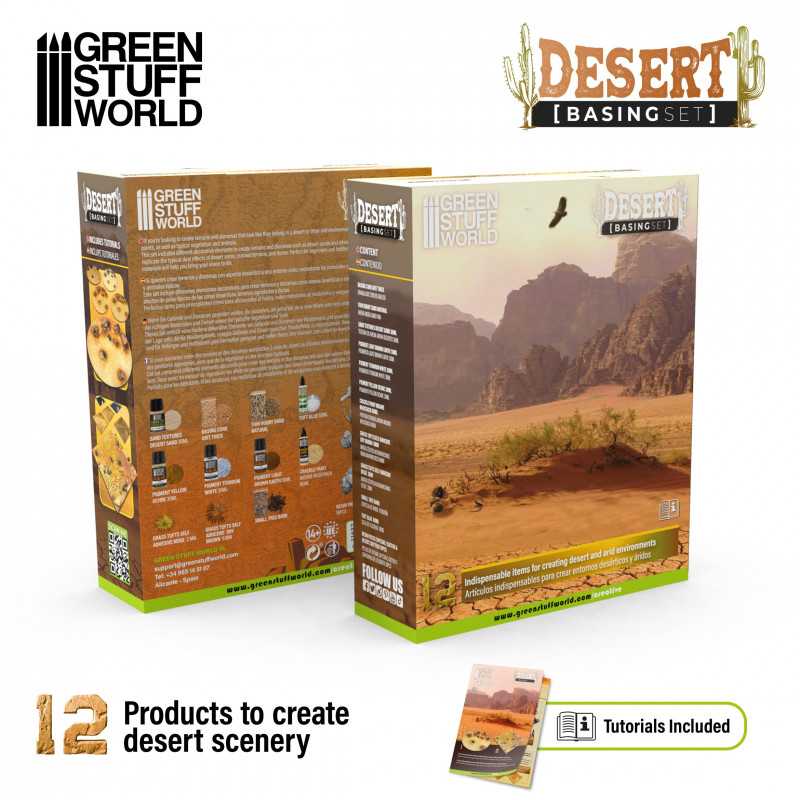 [ GSW11637 ] Green Stuff World Basing Set Desert