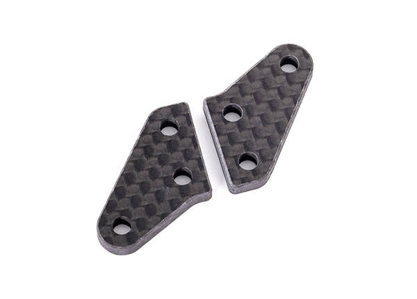 [ TRX-9642 ] Traxxas Steering block arms, carbon fiber (2) (fits #9635 series &amp; 9637 series steering blocks) - trx9642