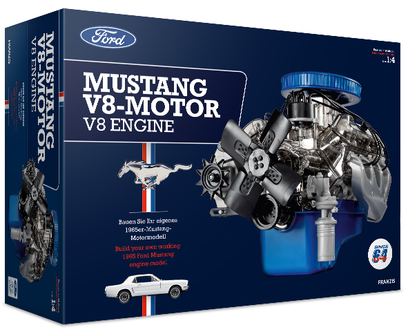 [ FR67501 ] Franzis Mustang V8-Motor